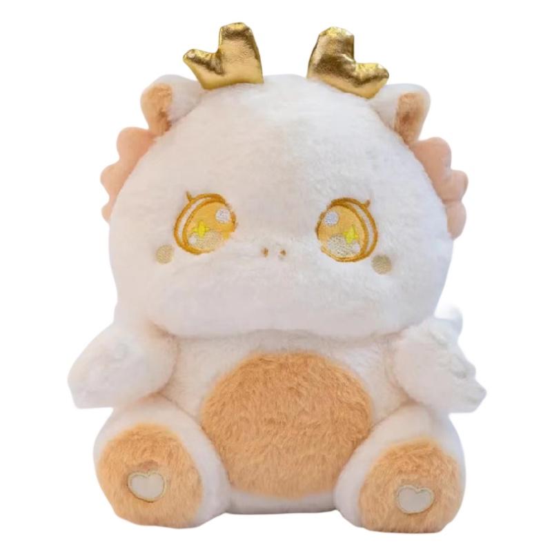 Cute Cartoon Dragon Plush Toy For Girls Lovely Birthday Gift For Zodiac Dragon Year Stuffed Animal Dragon Doll Characters)