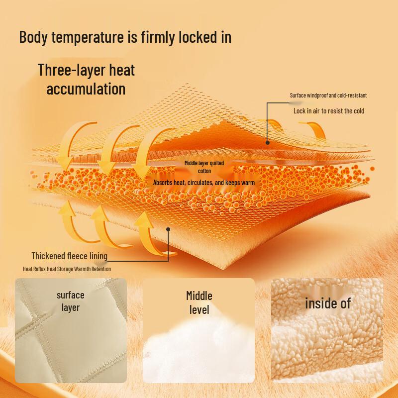 MINISO Men's Winter Quilted Padded Jacket