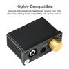 DC 5-12V Xz-U101 Linear Headphone Amplifier Desktop Mini Headphone Amplifier RCA Audio Amplifier Suitable for 3.5mm/6.35mm
