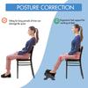 Under Desk Footstool w/Massage Rollers, Ergonomic Home Office Work Game Foot Rest, Helps Muscle Relax, Leg Care, Pain Relief