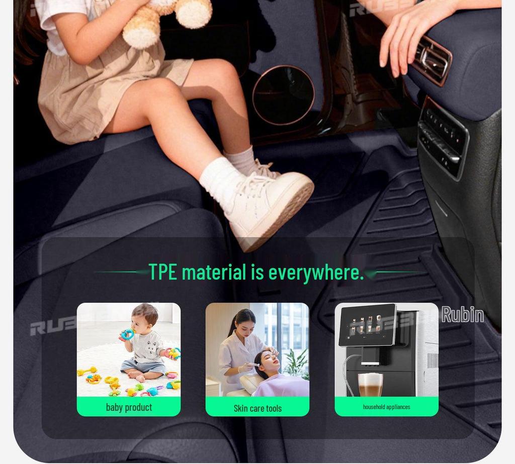 Lubin's TPE floor and trunk mats, plus interior protection for Leapmotor LAFA5.