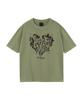 WILDROCK Hollysheesh Dreamist Heart Pigment Oversized Short Sleeve T-Shirt_6 Colors (Crop Included) (Type B)
