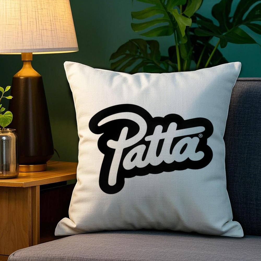 

Luxurious P-PattaS Brand Pillow Case Plush Fabric Soft Double Sided Print Sofa Cushion Cover Throw Pillow Covers 12x12Inch