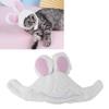 Rabbit Hat with Ears for Cat Plush Cute Costume Bunny Headwear for Small Animals Halloween