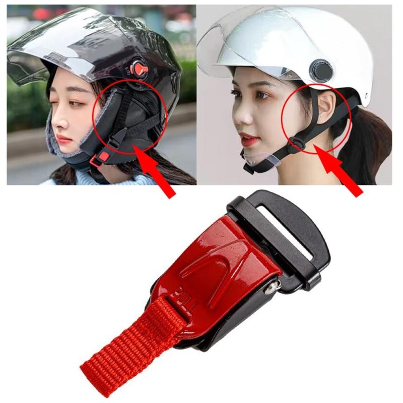 Speed Release Chin Strap Buckle for Helmets Motorcycle Quick Clip Full Helmets Quick Disconnection for Safe Helmets Wear