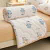 Knitted Thin Duvet 100x150cm 150x200cm Floral Print Quilt Soft Breathable Lightweight Summer Comforter Single Double Bed Blanket