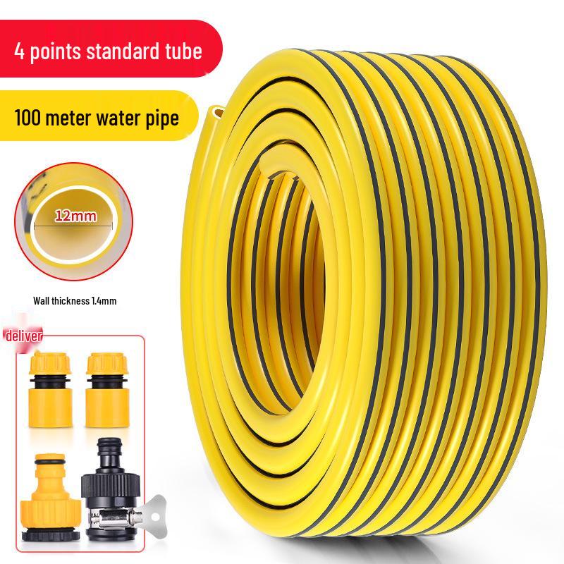 Aukšto slėgio PVC vandens žarna: Antifrizas, Sprogimui atsparus, Minkštas vamzdis buitiniam naudojimui ir automobilių plovimui