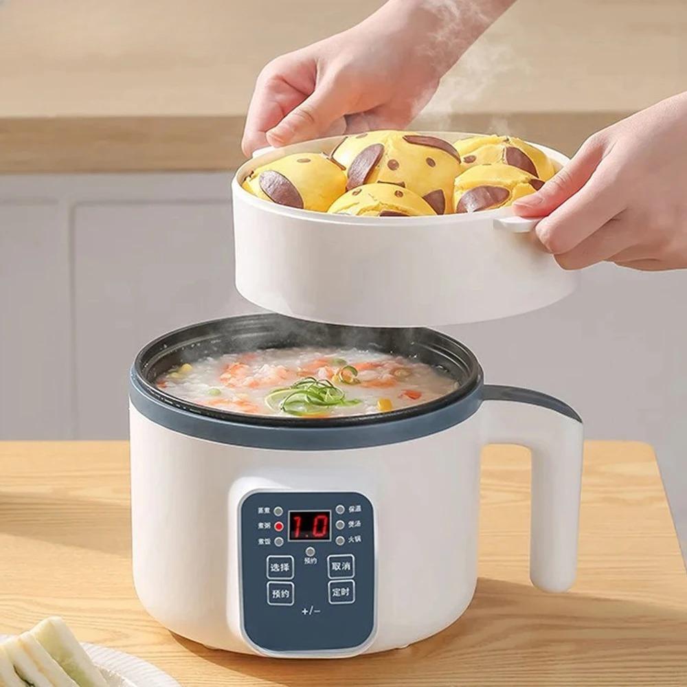 For Cuiseur À Riz Électrique Multifonctionnel De 220V, Mini Machine De Cuisson Intelligente Pour 1-2 Personnes, Chauffe-Nourritu