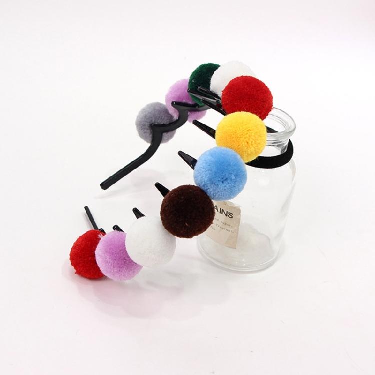 Furry Balls Hairband Carnivals Celebration Headband for Festival Event Gathering