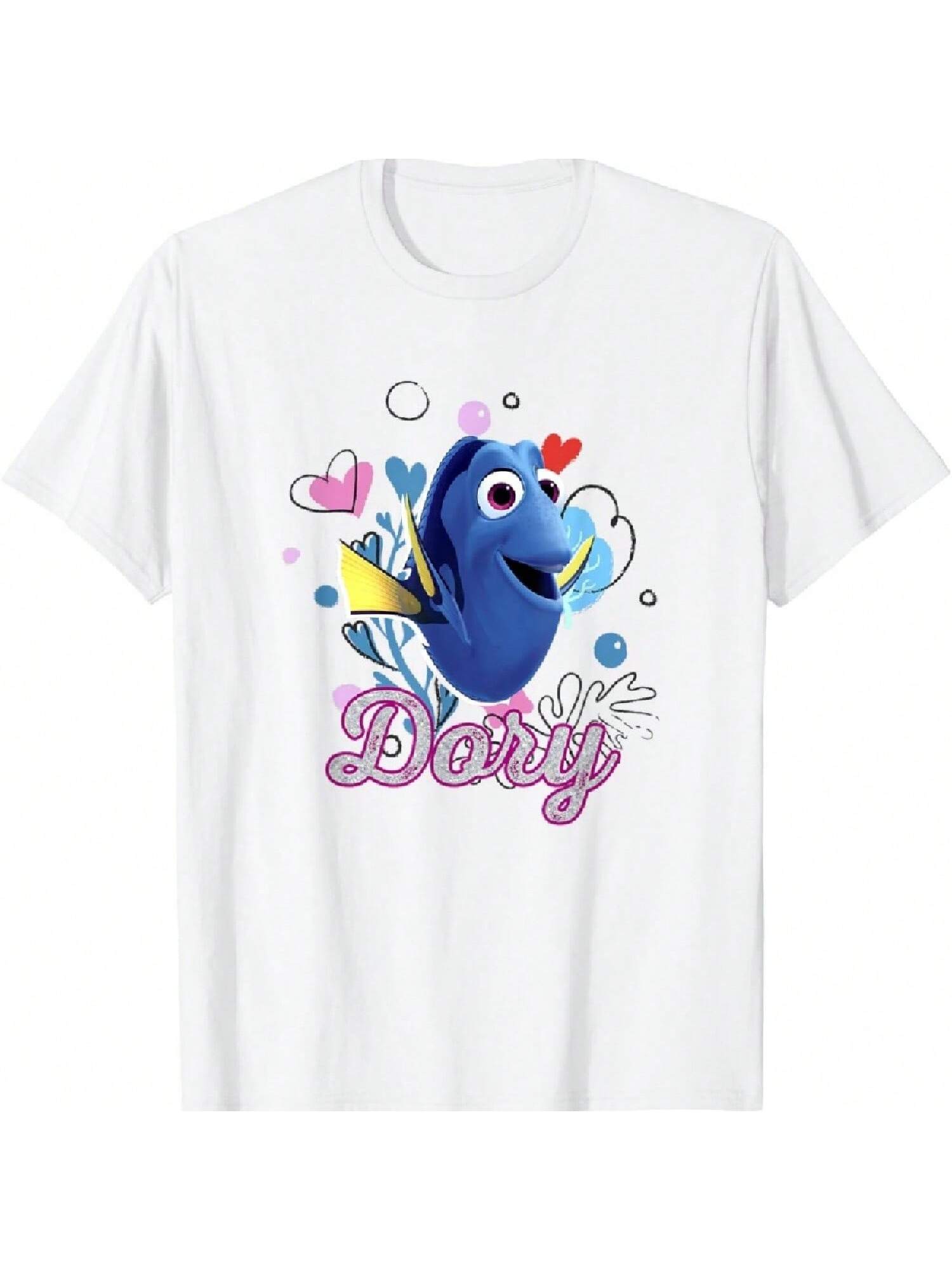Pixar Cute Lovely Dory Big Chest Poster T-Shirt S