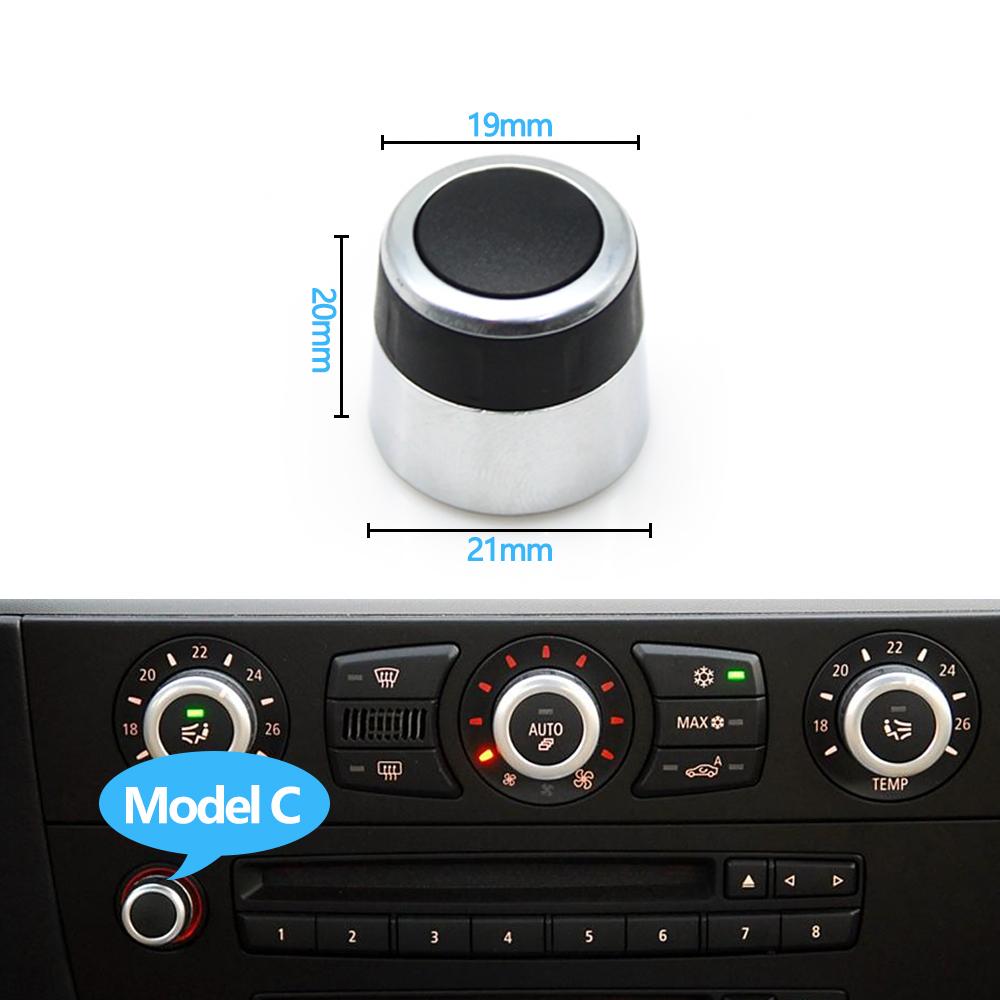 Car Radio CD Player Volume Button Knob For BMW 5 6 7 Series E60 E61 E63 E64 E65 E66 520i 525i 530i 530d 520d 2004-2007