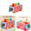 Educational Kids Wooden Toy With Ice Cream Truck Shape For Early Gift Learning