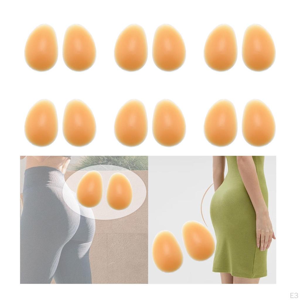 1 Pair Silicone Butt Lift Pads Comfortable Hip Enhancer Shapewear
