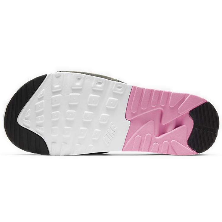 Nike Air Max 90 Slide White Rose Cool Grey Women's CT5241-100