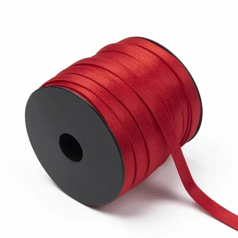 10/20/30M Meetee 6-15mm Spandex Elastische Bänder BH-Träger Weiches Elastisches Gurtband für Unterwäsche DIY Nähzubehör