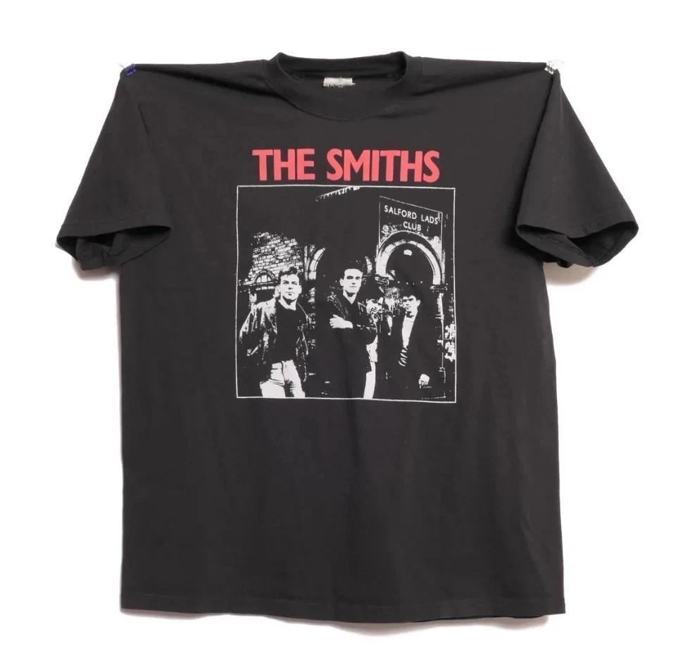 Футболка The Smiths Flowers Мясо — это убийство Королева мертва Группа Morrissey M