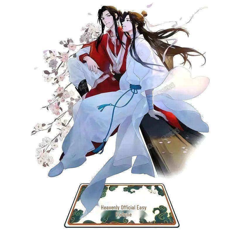 Heaven Official's Blessing Xie Lian & Hua Cheng Double-Sided Acrylic Standee - Desktop Ornament Gift, Free Shipping