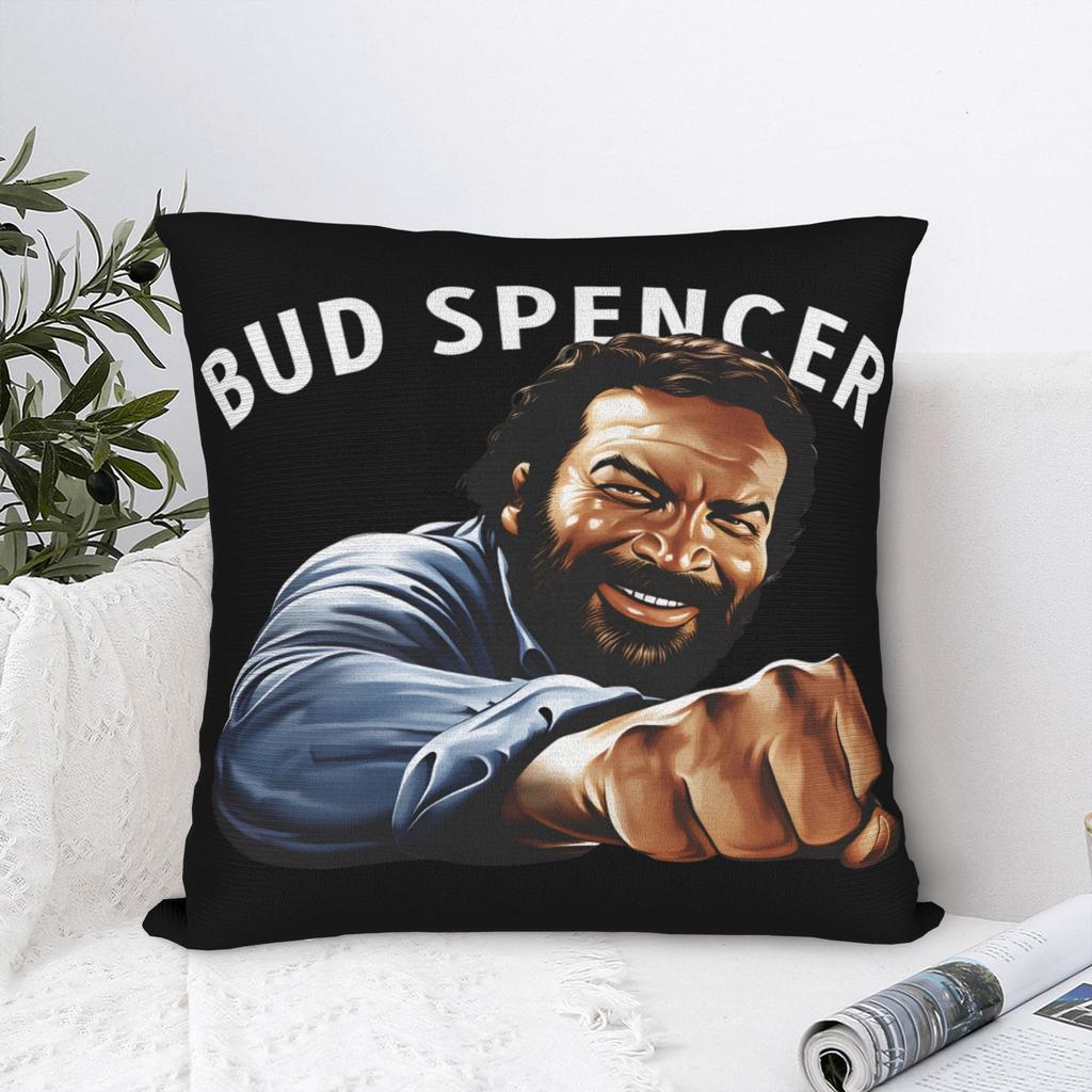 Federa per Cuscino Attore Italiano Bud Spencer Federa alla Moda per Divano Decorazione Casa Federe Regalo di Compleanno