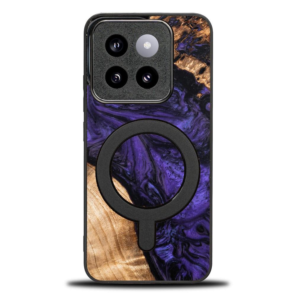 Bewood Unique case for Xiaomi 14T Pro - Violet with MagSafe