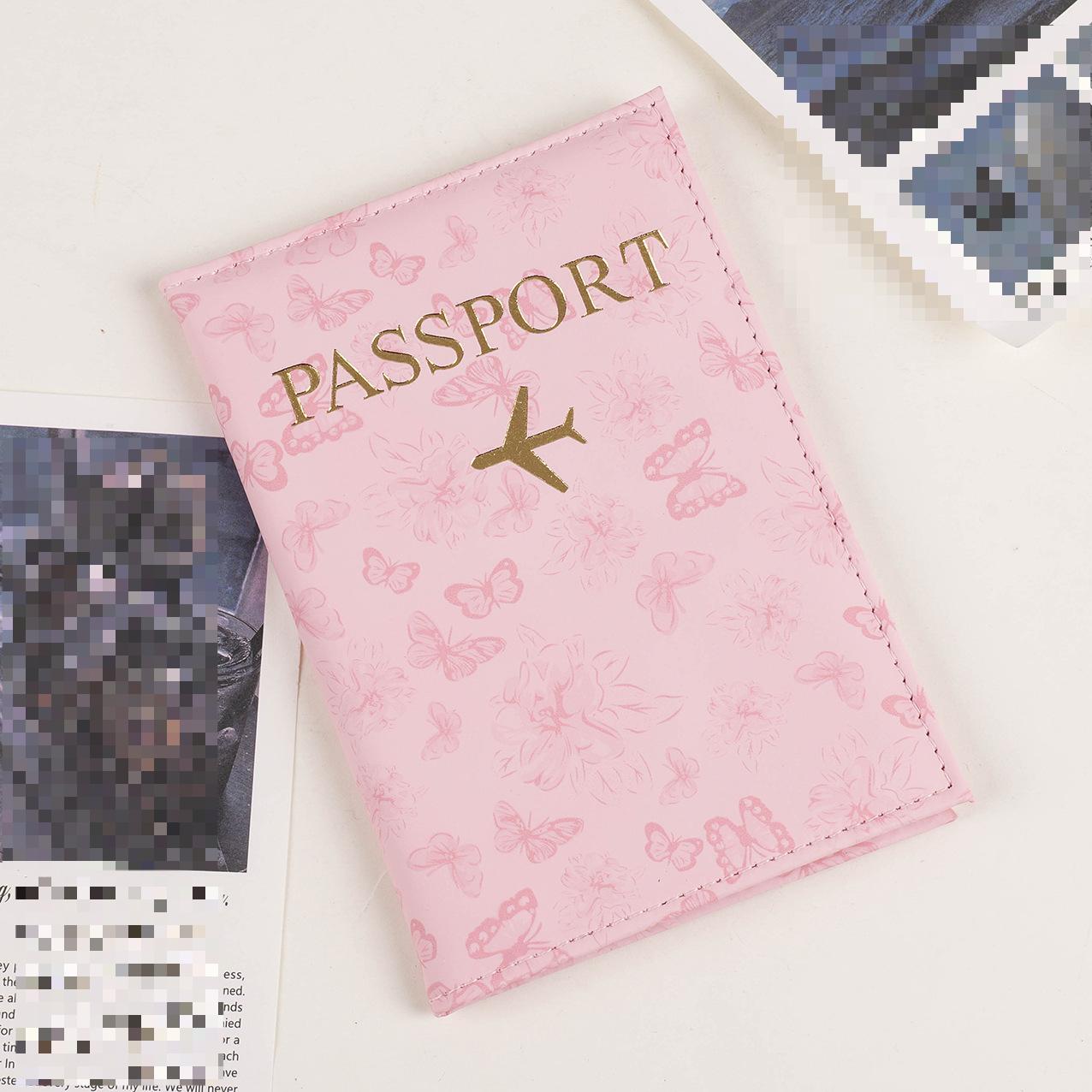 

1 шт. Защитная обложка для паспорта из искусственной кожи, чехол для документов, защитный чехол для паспорта, водонепроницаемый материал для женщин и девочек