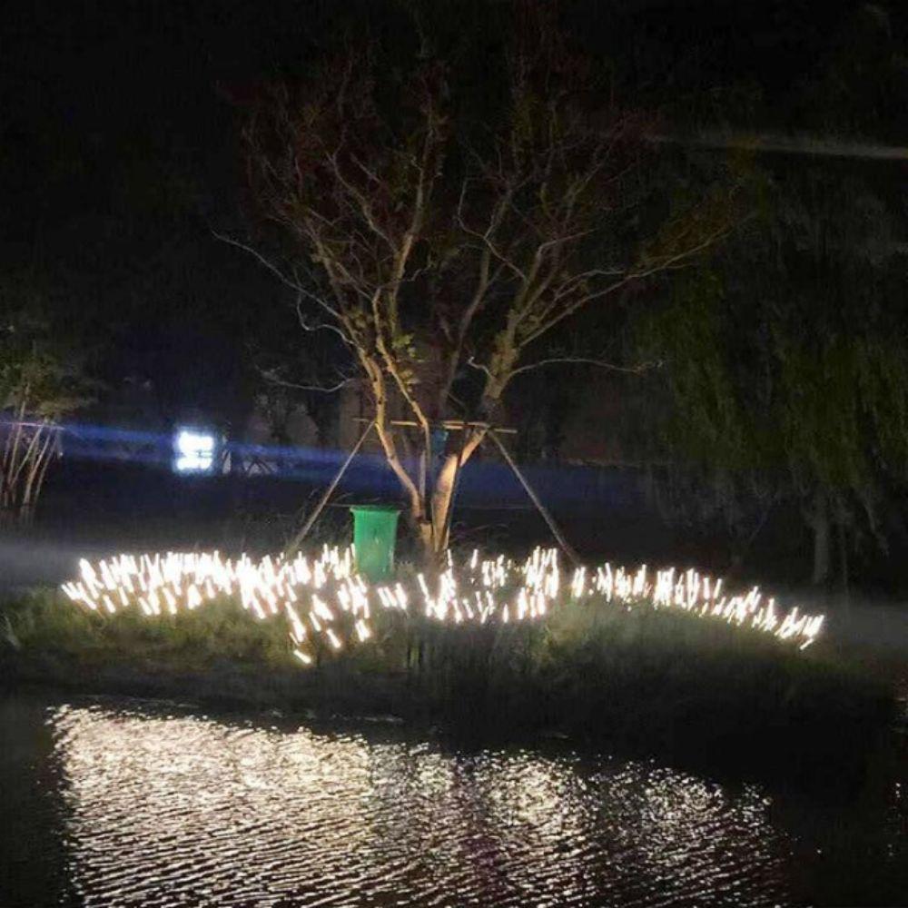 Reed Lamp Waterproof Landscape Lighting Acrylic Frosted Acrylic Rod Garden Lights LED Ground-Mounted Outdoor Decorate Lamp Villa