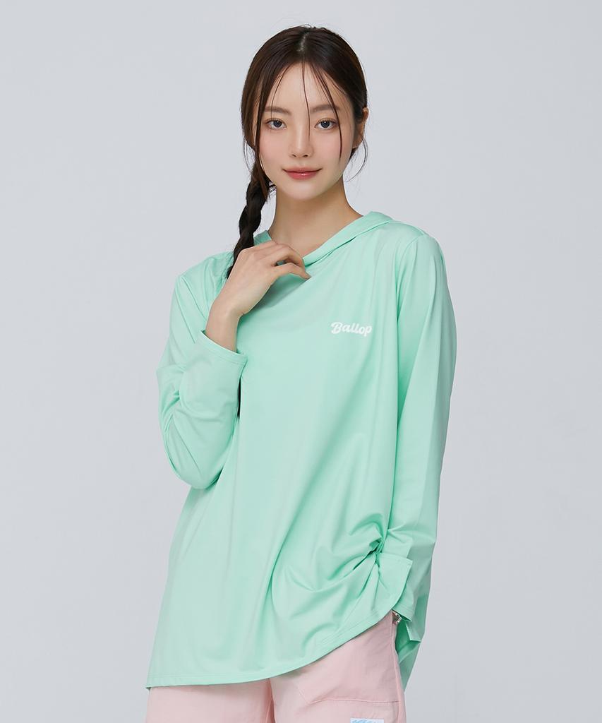 Baellob Impact Semi-Over Hoodie Rash Guard Mint