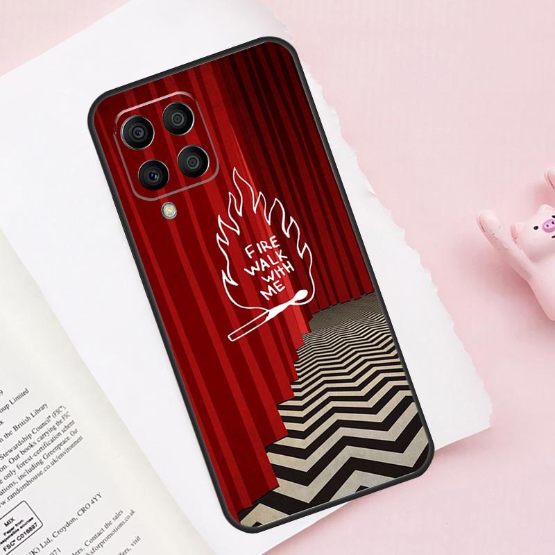 Welcome To Twin Peaks Case For Samsung Galaxy M16 M36 M56 M21 M20 M23 M31 M11 M54 M14 M34 M13 M52 M32 M12 M15 M55