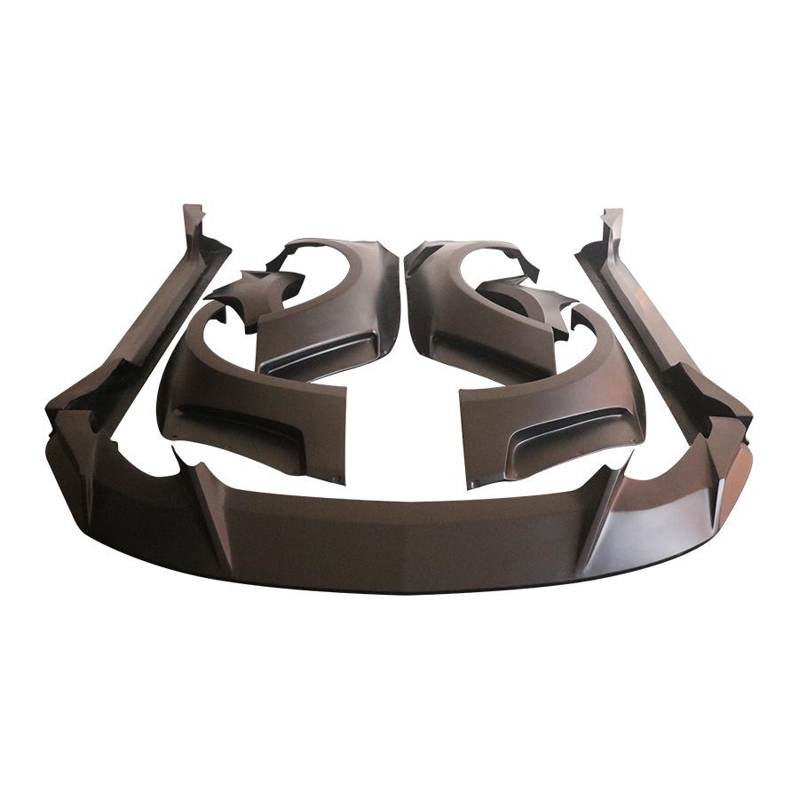 Compatible with 2015-2017 Ford Mustang: Clinched Wide Body Kit Wheel Arch Fender Spoiler.