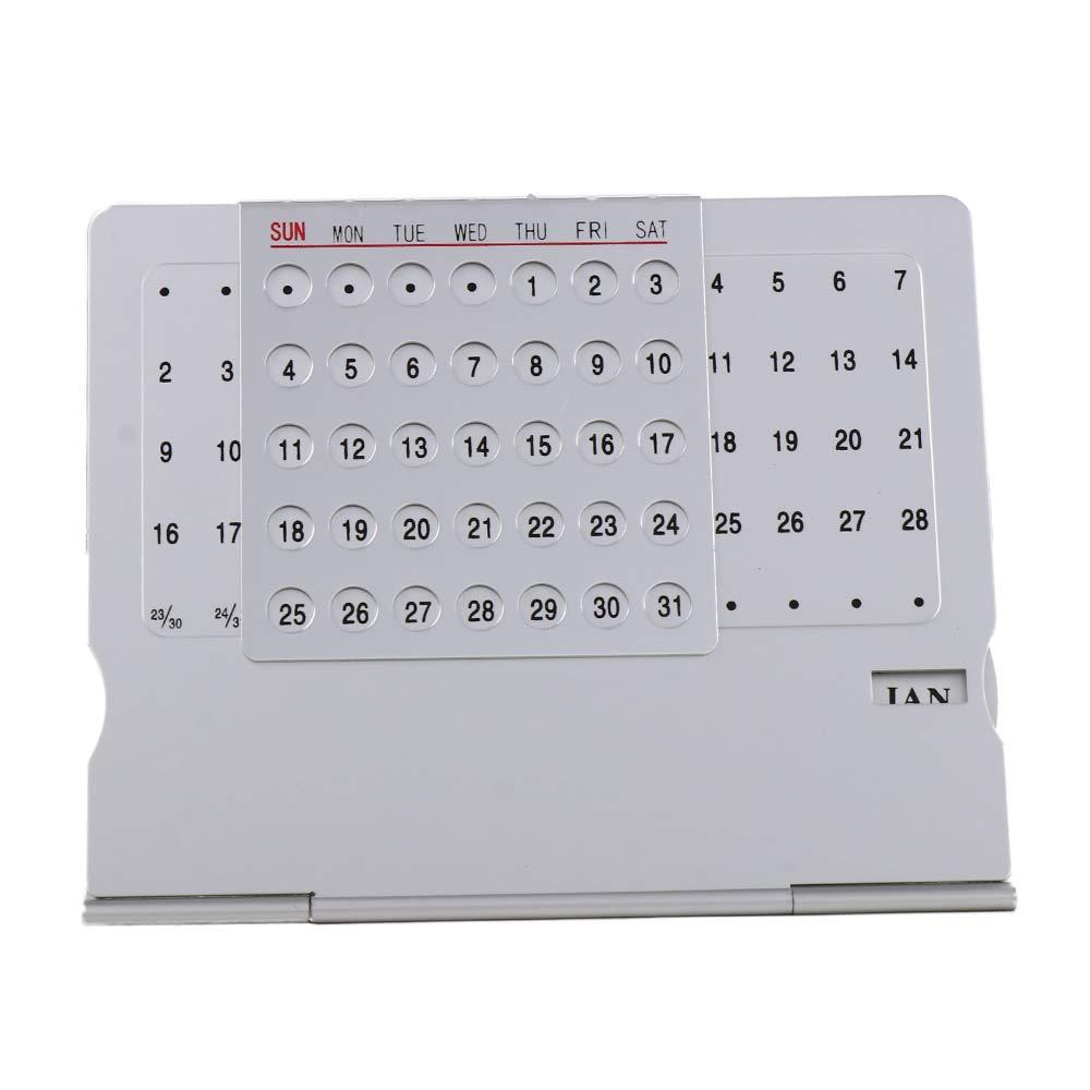 For Home English Office Supplies 100 Years Calendar Calendar Perpetual Calendar Metal Calendar