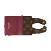 Louis Vuitton X Grace Coddington Collaboration Catogram Cat Pawket Silver Metal Illustrated Graffiti Leather Wallet Women wallet White Green M25732
