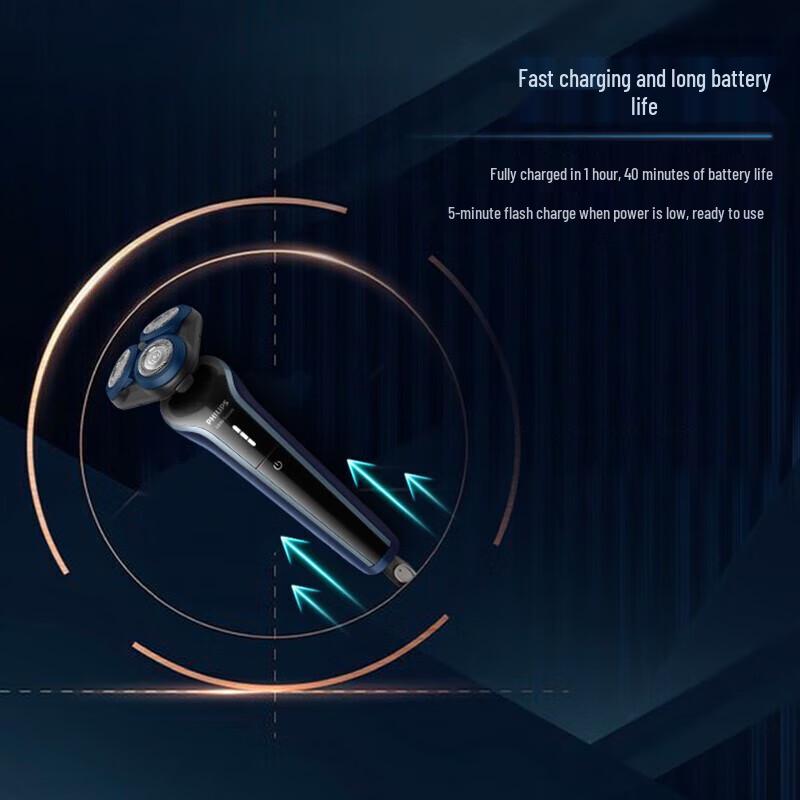 Philips S3608 Electric Rotary Shaver CN plug (adapter included)
