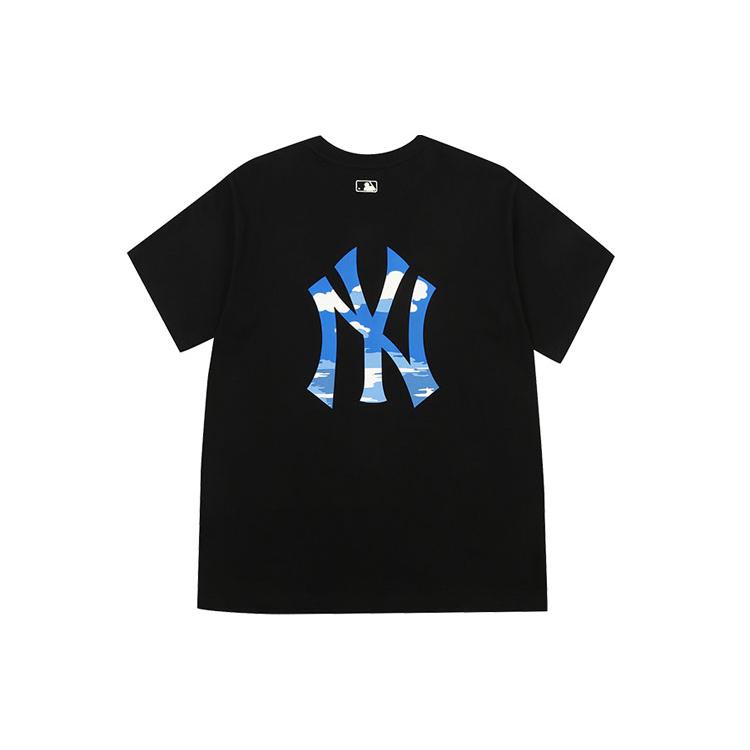 New MLB New York Yankees T Shirt Unisex Black 31TSHC131-50L