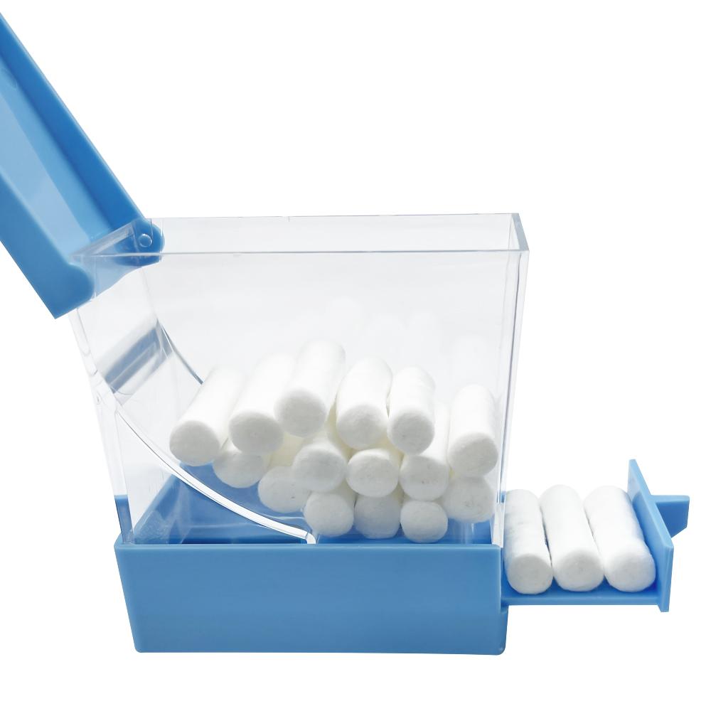 1Pcs Dental Cotton Roll Dispenser Holder Drawer Type Dentist Orthodontic Cotton Rolls Storage Box Case Container Dentistry Tools