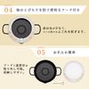 KAI Corporation 20cm Tempura Pot with Made in DZ5847 Double-Handled Thermometer, Japan,