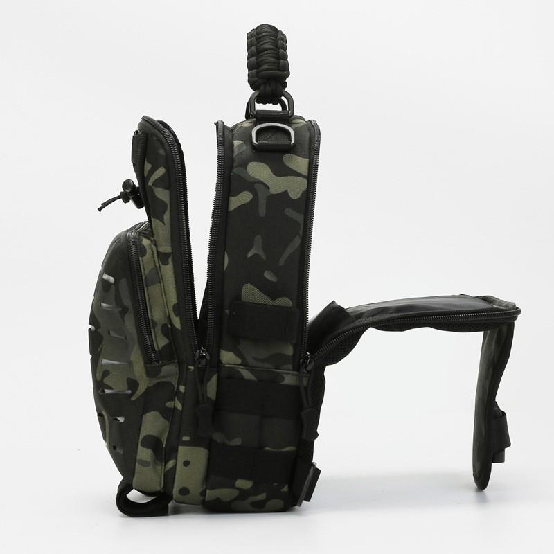 Multi-Functional Fishing Waist Pack With Rod Compartment Outdoor Gear Bag Anglers Lightweight Crossbody Backpack