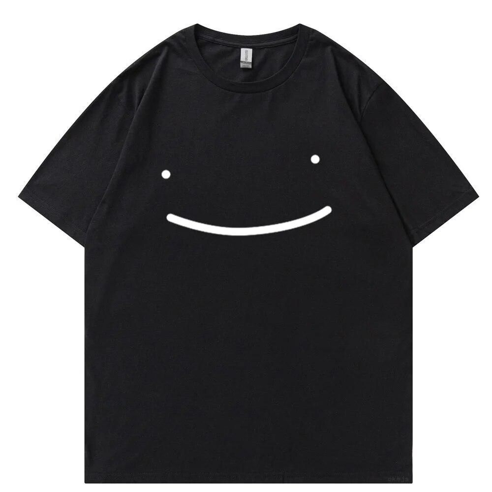 Dream Merch Trička Unisex WoUnisex Trička Harajuku s krátkým rukávem Street Ležérní Móda Oversized oblečení Top Trička s krátkým rukávem