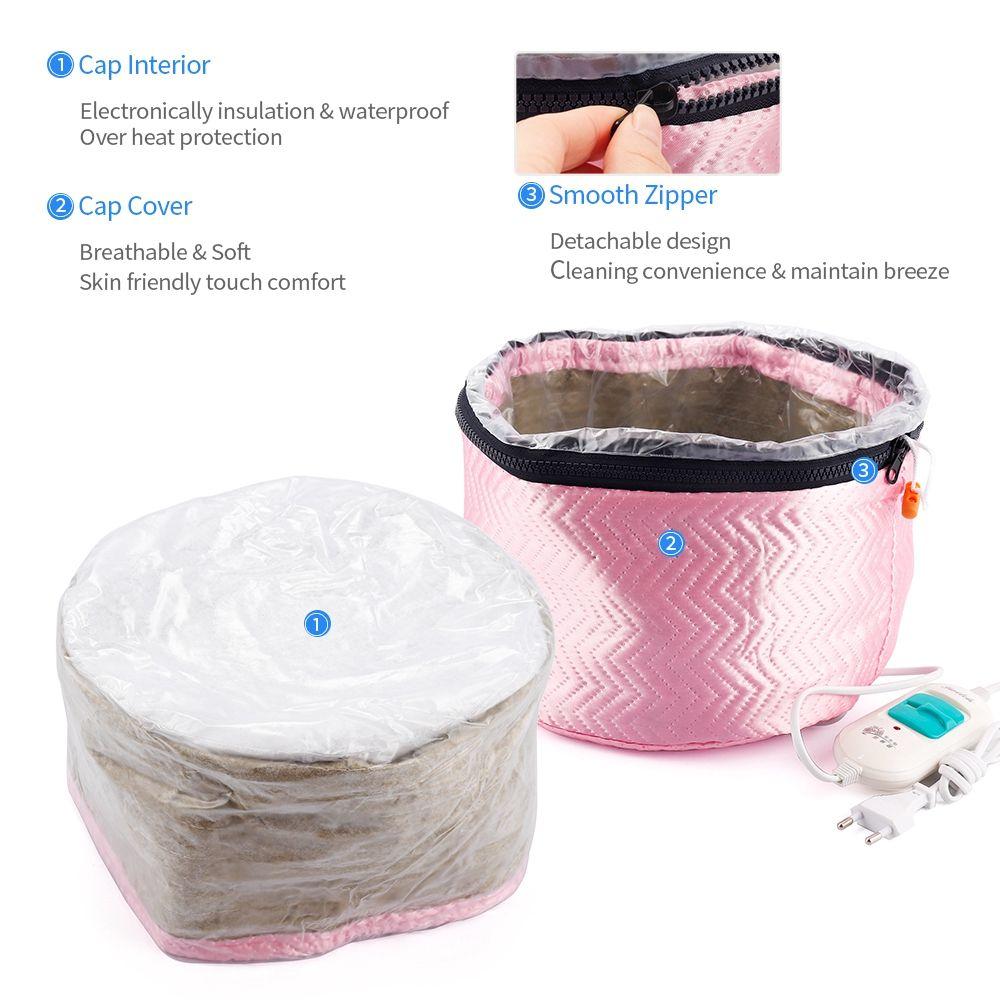 Ochrana proti odpařování Perm Barber Shop vlasové potřeby Elektrické vyhřívací čepice Heat Hat vysoušeče vlasů