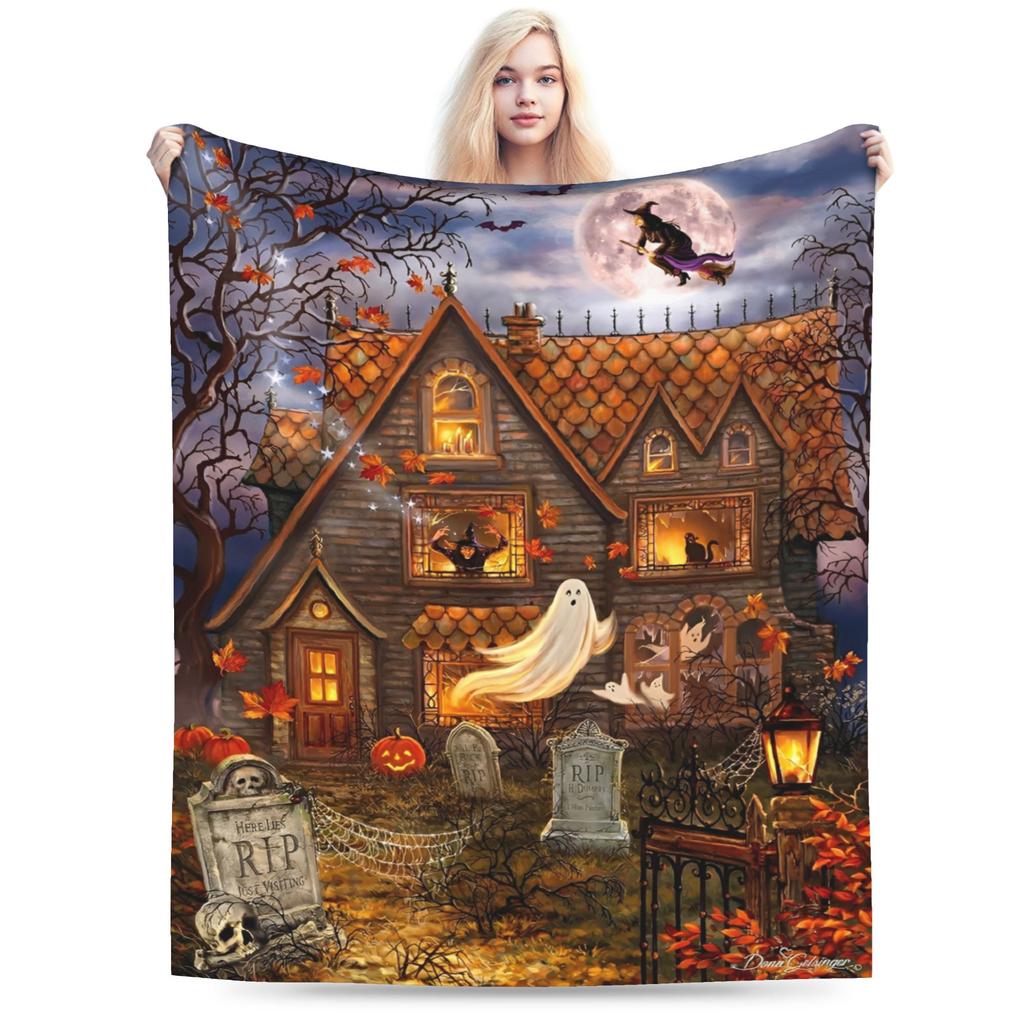 Christmas Eve Blanket Travel Flannel Throw Blanket For Couch Chair Warm Soft Custom Quality Bedspread Gift Idea