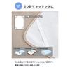 Waterproof Bed Sheet, Family/Nursing Care Pad, 260x205cm, Washable, Waterproof Cover, All-Season, Incontinence Preventive, with Elastic Corners, Greig