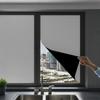 1PC Portable Blackout Curtains for Bedroom, Easy Install No Drill Blackout Shades&Blinds for Indoor Windows Self Adhesive Tapes