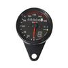 Motorsykkel kilometerteller Turteller for Iron Horse Earth Vintage Digital Speedometer LED Bakgrunnsbelyst motorsykkeltilbehør