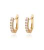 Stainless Steel Star Hoop Earings For Women Trend New In Luxury Gold Earrings Ear Jewelry Gift pendientes mujer
