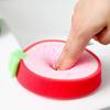 Fruit-Themed Thickened Sponge Scourer for Powerful Stain Removal and Degreasing.