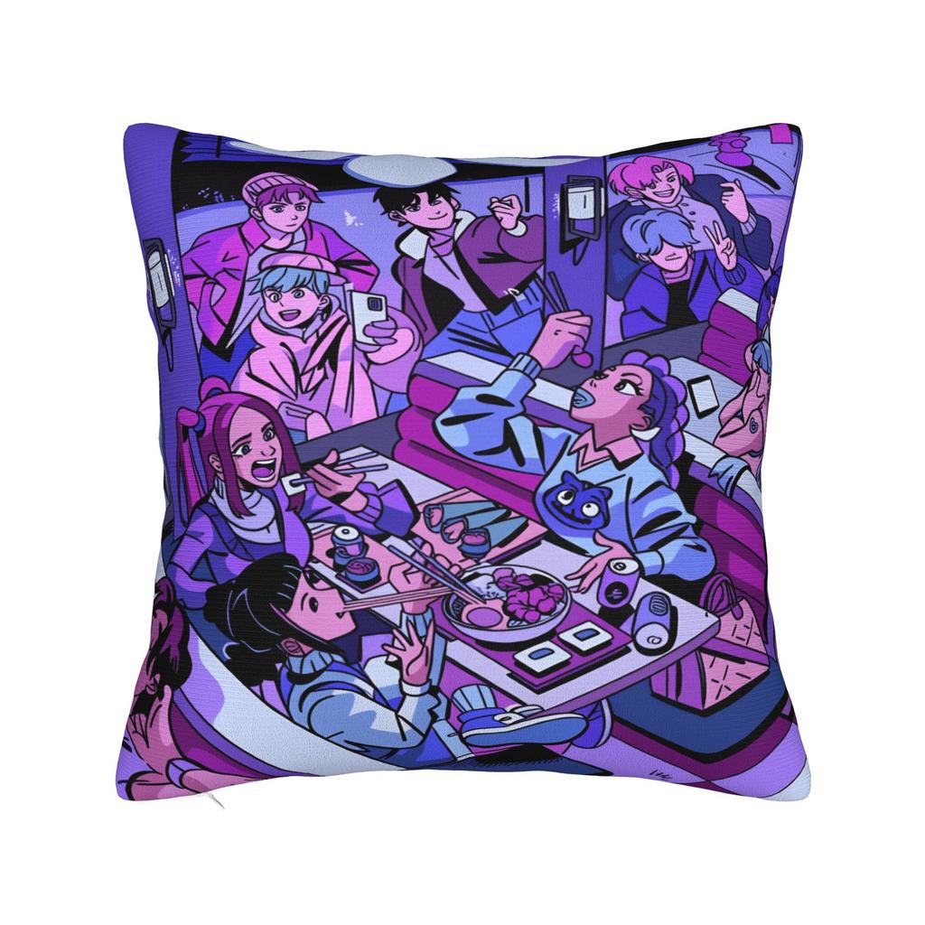 Kissenbezug Kpop-inspiriert Modischer Kissenbezug für Sofa Heimdekoration Kissenbezüge