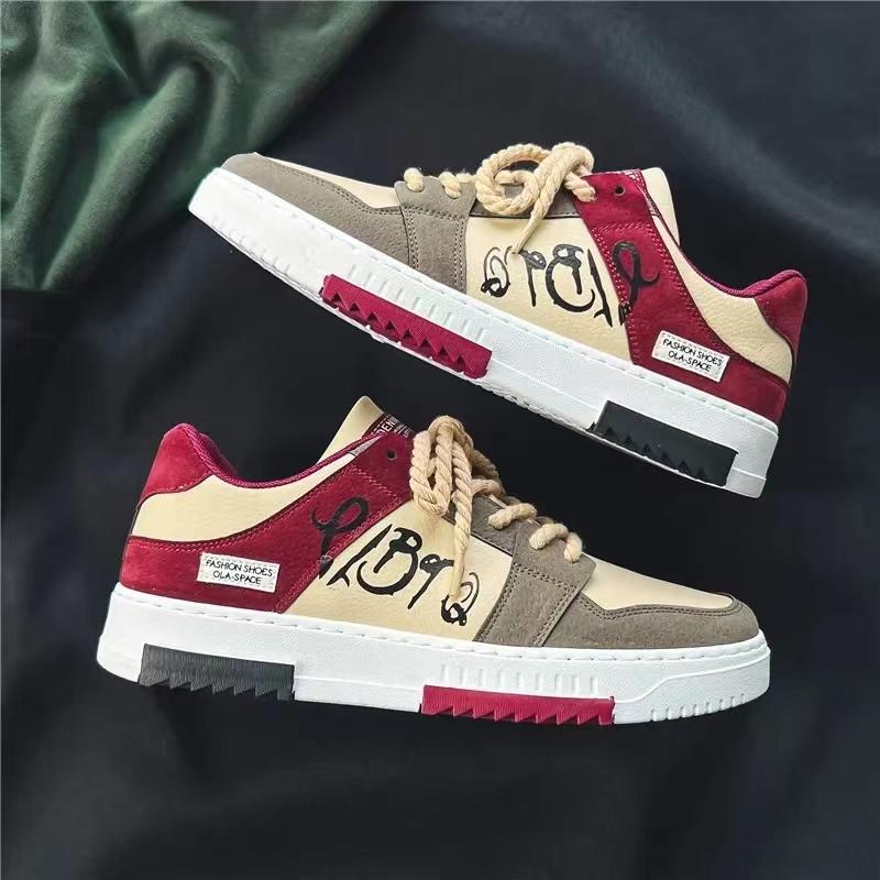 Fashion Men's Sneakers Casual Skate Shoe Outdoor Anti Slip Training Shoes for Men Light Walking Shoes Vulcanized Shoes Zapatillas Hombre