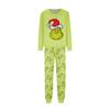 Print Cute Family Set Pajamas, Home Clothes, Family Set Long Sleeve Top Pants Set