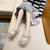 Fashion Cute Outside Slides 2025 Luxury Shoe Vip On Offer Eva Chic Elegant Women's Slippers and Ladies Sandals New Fashion Summer Shoes