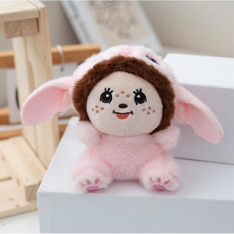 Cute Stitch Plush Keychain With Pp Cotton Filling For Kids Gifts