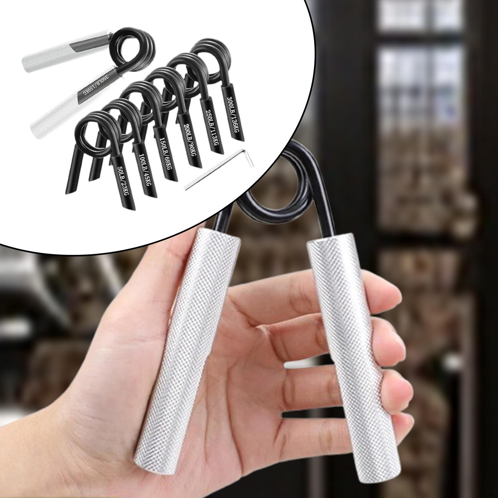 

Тренажер для силы хвата, силовые тренажеры, портативный тренажер для запястья и предплечья 7pcs 50LB to 350LB