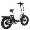 Cyclefort L10 City Folding Electric Bike With Seat 20 Inch Fat Tires Off-Road E-Bike 48V20Ah Battery 500W Motor Urban Commuting Electric Bicycle
